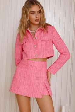 Shorts|Skirts>Hello Molly Sugary Sweet Skort Pink