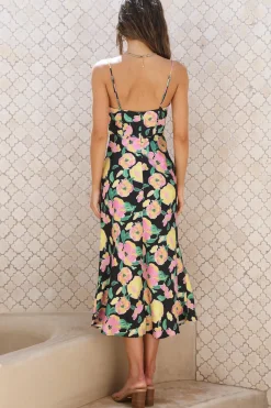 Cocktail Dresses|Spring Break Dresses>Hello Molly Summer Aurora Maxi Dress Black