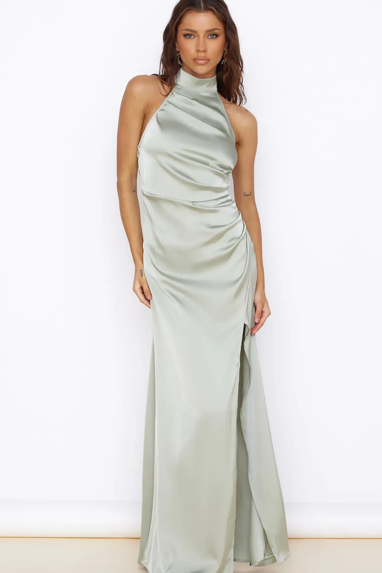 Wedding Guest Dresses|Formal Dresses>Hello Molly Summer Delight Maxi Dress Sage