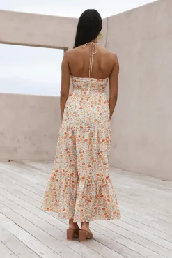 Wedding Guest Dresses|Spring Break Dresses>Hello Molly Summer in Paradise Maxi Dress orange