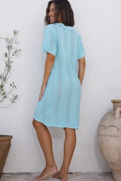 Vacation Dresses|Spring Break Dresses>Hello Molly Summer Love Song Midi Dress Blue
