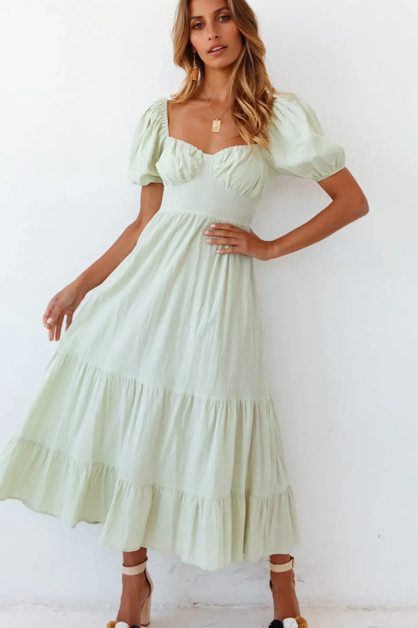 Spring Break Dresses|Bump Friendly>Hello Molly Summer Road-trip Maxi Dress Sage