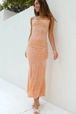 Vacation Dresses|Spring Break Dresses>Hello Molly Summer Sands Midi Dress Pink