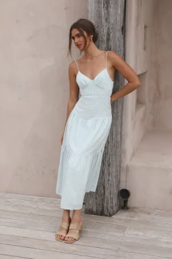Date Night Dresses|Casual Dresses>Hello Molly Summer Sun Maxi Dress Mint