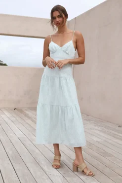 Date Night Dresses|Casual Dresses>Hello Molly Summer Sun Maxi Dress Mint