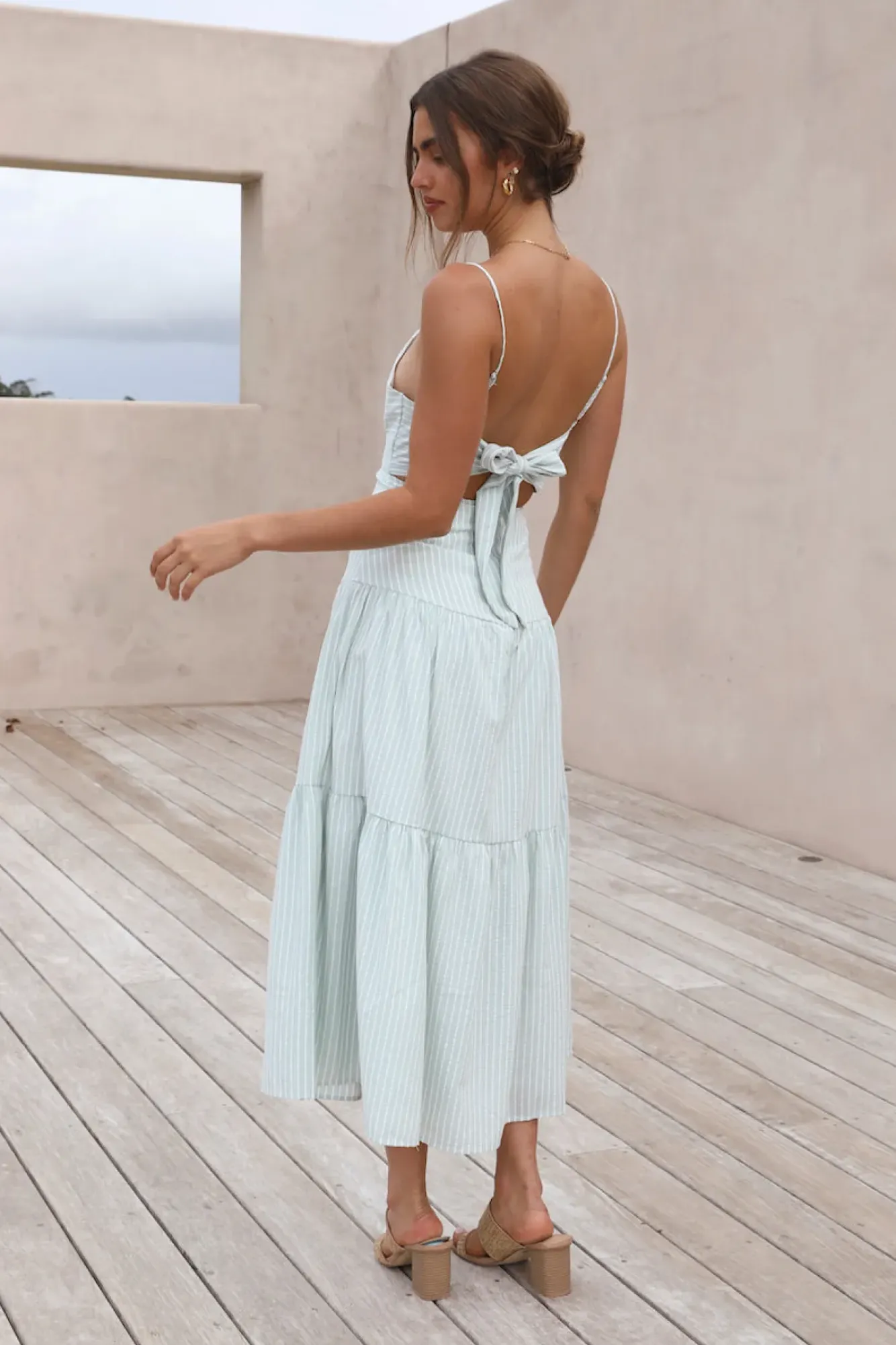 Date Night Dresses|Casual Dresses>Hello Molly Summer Sun Maxi Dress Mint