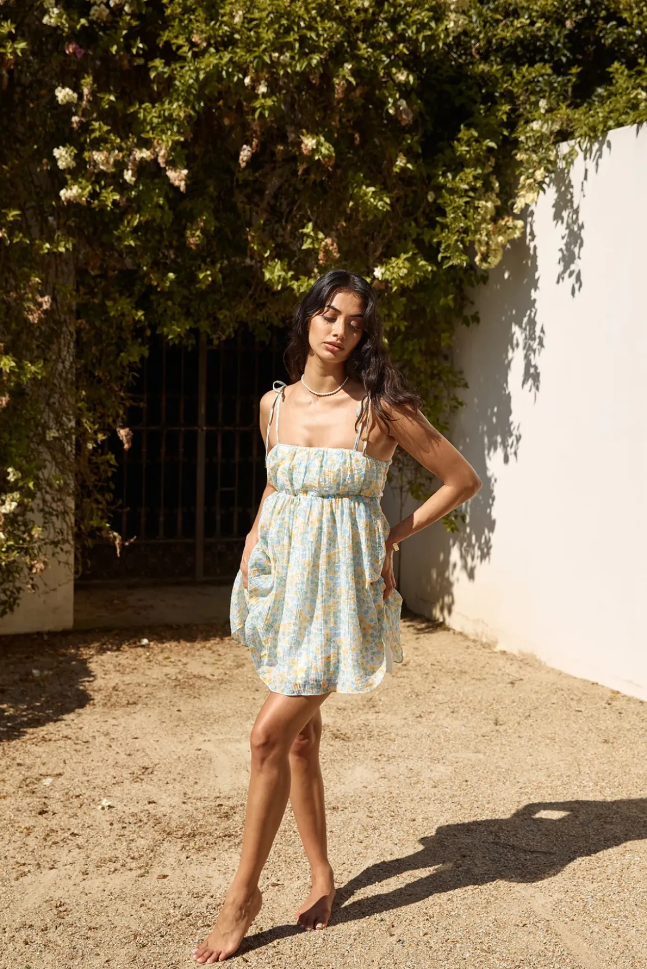 Spring Break Dresses|Brunch Dresses>Hello Molly Summer Sunrise Mini Dress Multi