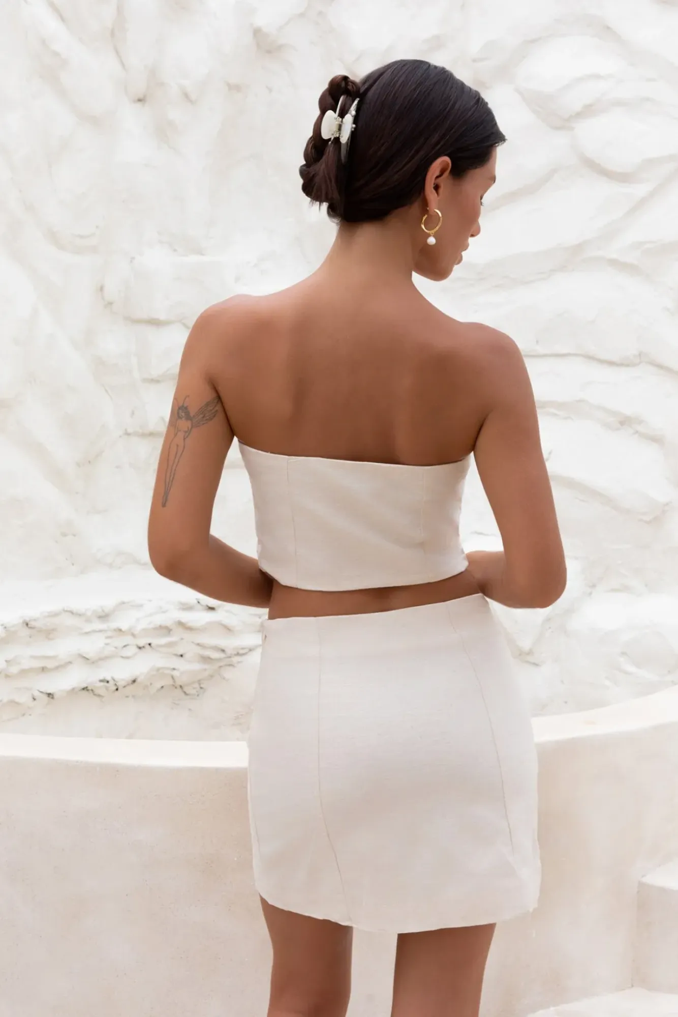 Skirt And Top Sets>Hello Molly Sundowner Set Beige