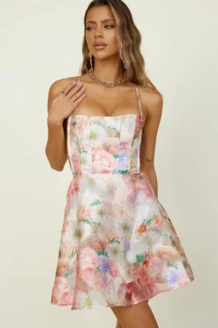 Mini Dresses>Hello Molly Sundream Dress Pink
