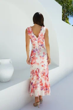 Wedding Guest Dresses|Formal Dresses>Hello Molly Sun-kissed Charm Floral Maxi Dress