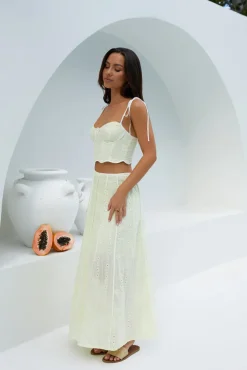 Skirt And Top Sets>Hello Molly Sunlit Dreams Set Yellow