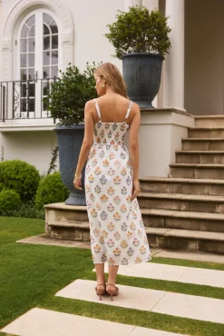Maxi Dresses>Hello Molly Sunlit Petal Maxi Dress Print