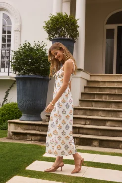 Maxi Dresses>Hello Molly Sunlit Petal Maxi Dress Print