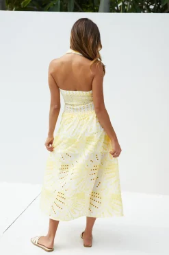 Cocktail Dresses|Brunch Dresses>Hello Molly Sunlit Shores Maxi Dress