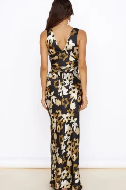 Wedding Guest Dresses|Cocktail Dresses>Hello Molly Sunny Days Ahead Maxi Dress Black