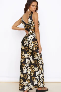 Wedding Guest Dresses|Cocktail Dresses>Hello Molly Sunny Days Ahead Maxi Dress Black