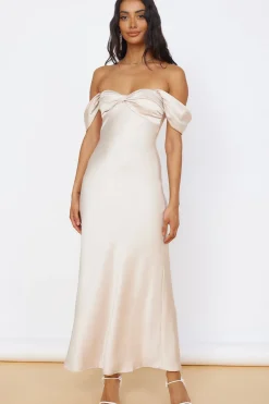 Wedding Guest Dresses|Formal Dresses>Hello Molly Sunny Reflections Maxi Dress Champagne