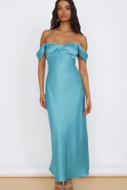 Wedding Guest Dresses|Formal Dresses>Hello Molly Sunny Reflections Maxi Dress Turquoise