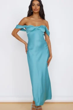 Wedding Guest Dresses|Formal Dresses>Hello Molly Sunny Reflections Maxi Dress Turquoise