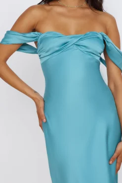 Wedding Guest Dresses|Formal Dresses>Hello Molly Sunny Reflections Maxi Dress Turquoise