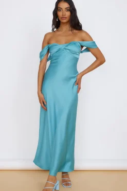 Wedding Guest Dresses|Formal Dresses>Hello Molly Sunny Reflections Maxi Dress Turquoise