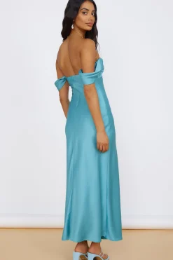 Wedding Guest Dresses|Formal Dresses>Hello Molly Sunny Reflections Maxi Dress Turquoise