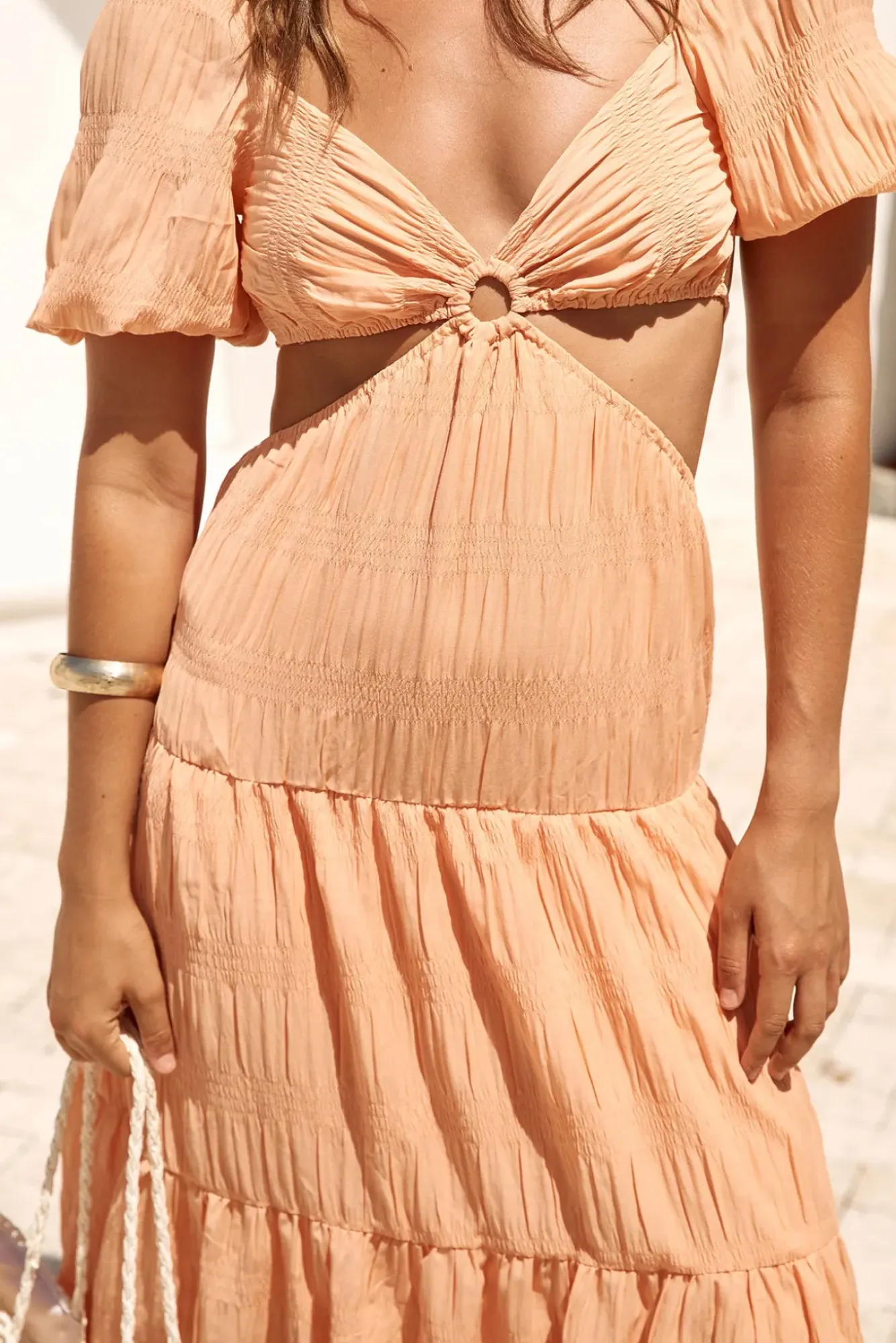 Spring Break Dresses|Bump Friendly>Hello Molly Sun Of The Sky Maxi Dress Orange