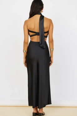 Skirts|Skirt And Top Sets>Hello Molly Sunset and Vine Maxi Skirt Black
