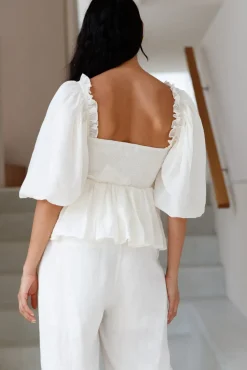 Cropped>SOFIE THE LABEL Sweet Alibi Top Natural