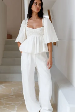 Cropped>SOFIE THE LABEL Sweet Alibi Top Natural
