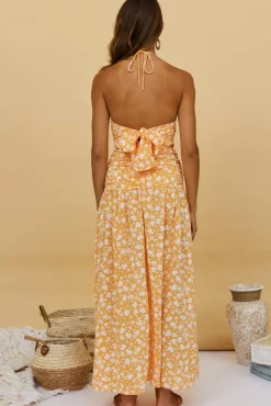 Wedding Guest Dresses|Spring Break Dresses>Hello Molly Sweet Citrus Maxi Dress