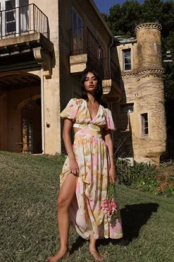 Bump Friendly|Flowy Dresses>Hello Molly Sweet Darling Maxi Dress Multi