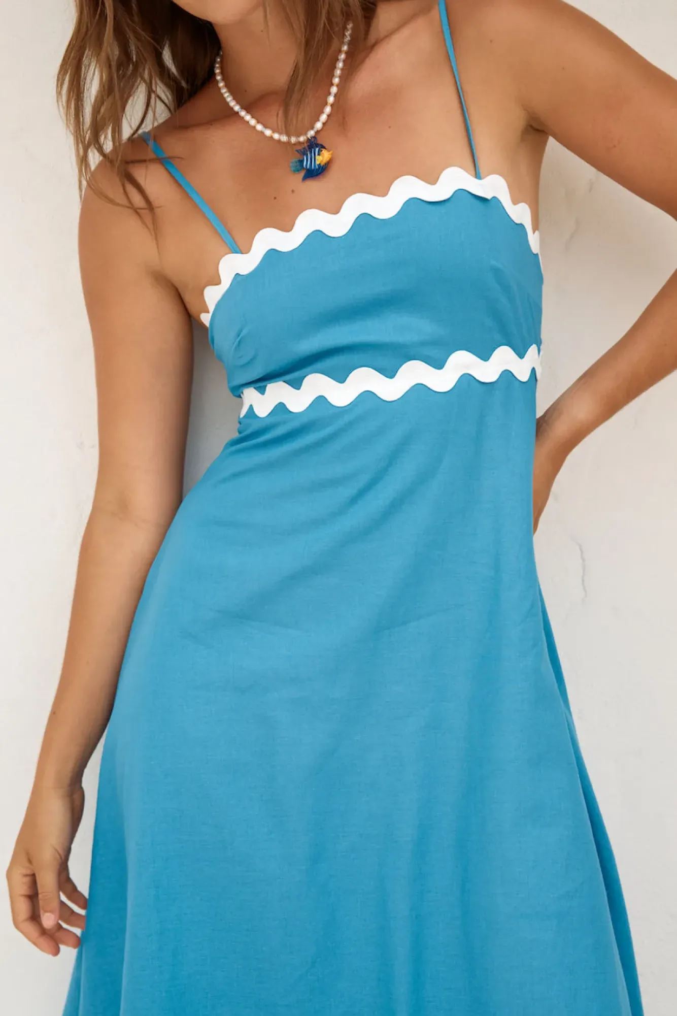 Vacation Dresses|Spring Break Dresses>Hello Molly Sweet Devotion Maxi Dress Blue