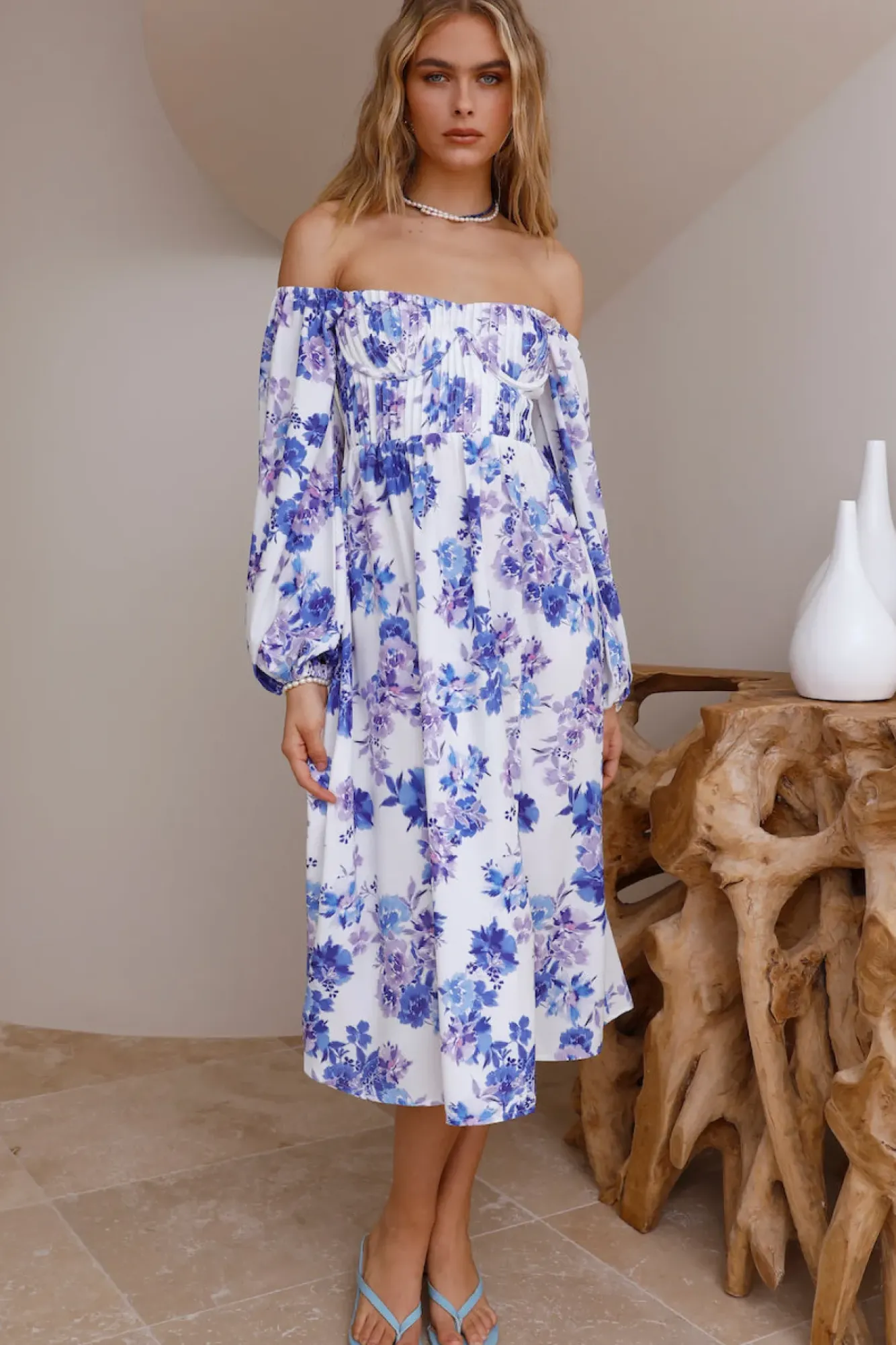 Cocktail Dresses|Bump Friendly>Hello Molly Sweet Epiphany Maxi Dress Floral