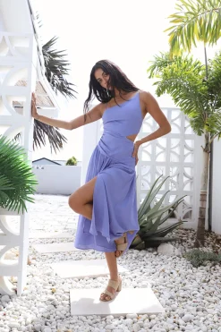 Wedding Guest Dresses|Formal Dresses>Hello Molly Sweetest Smile Maxi Dress Purple