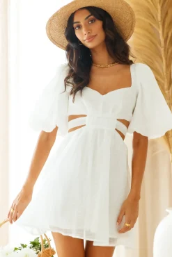 Vacation Dresses|Spring Break Dresses>Hello Molly Sweet Fondant Dress White