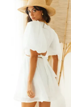 Vacation Dresses|Spring Break Dresses>Hello Molly Sweet Fondant Dress White