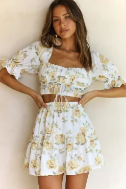Skirt And Top Sets>Hello Molly Sweet Honeysuckle Skirt