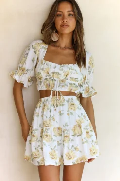 Skirt And Top Sets>Hello Molly Sweet Honeysuckle Skirt
