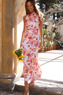 Wedding Guest Dresses|Cocktail Dresses>Hello Molly Sweet Life Maxi Dress Pink