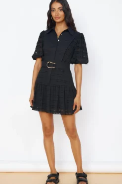 Date Night Dresses|Summer Dresses>Hello Molly Sweet Serenade Dress Black