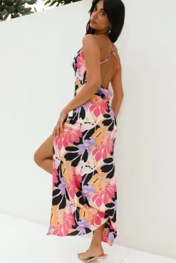 Cocktail Dresses|Brunch Dresses>Hello Molly Sweet Summer Air Maxi Dress Multi