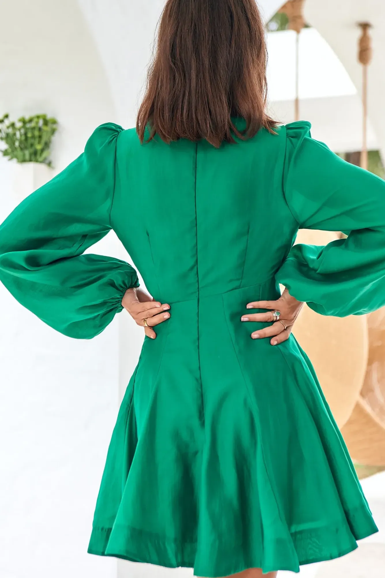 Spring Break Dresses|Casual Dresses>Hello Molly Symbols Of Nature Dress Green