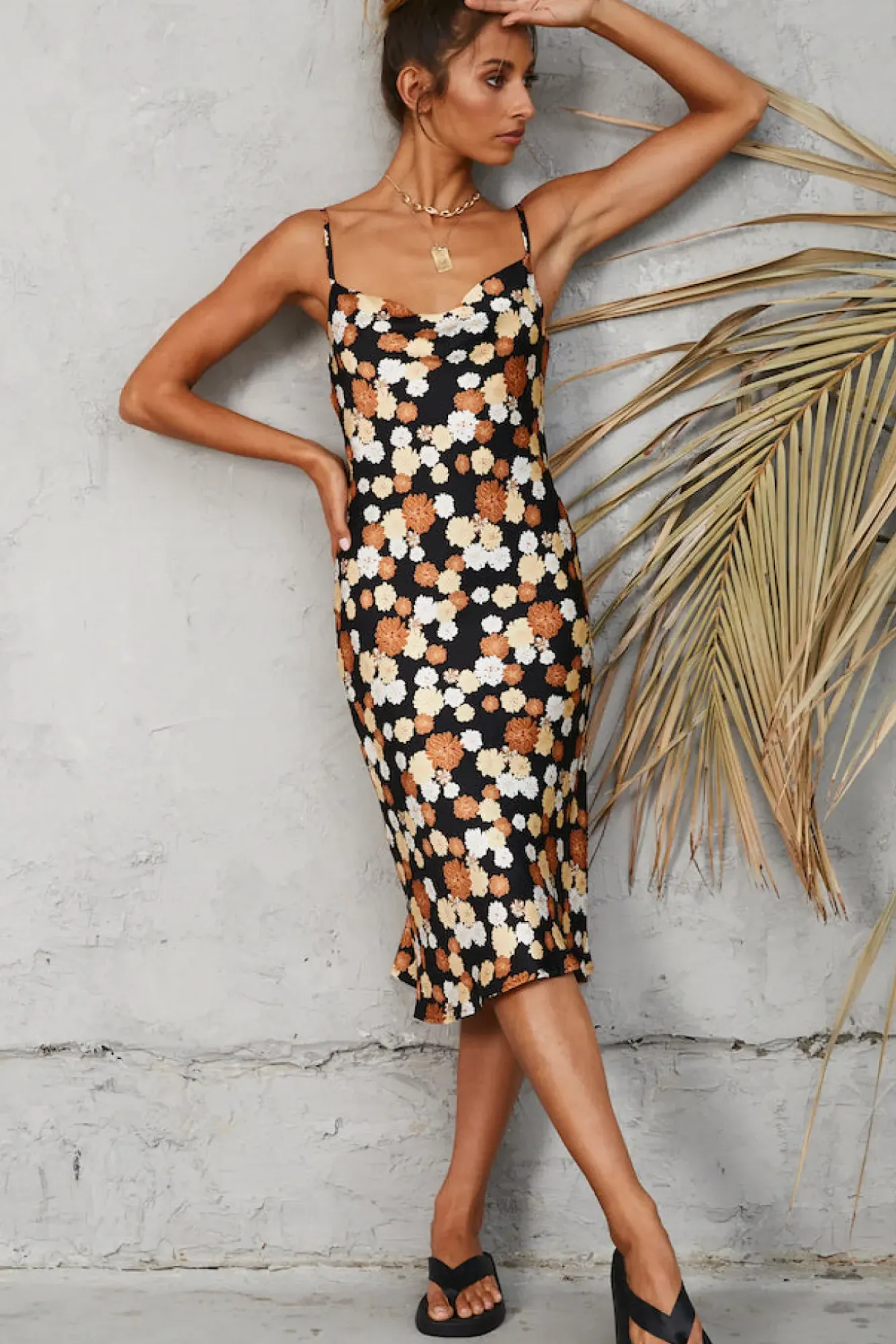 Spring Break Dresses|Date Night Dresses>Hello Molly Table For Two Midi Dress