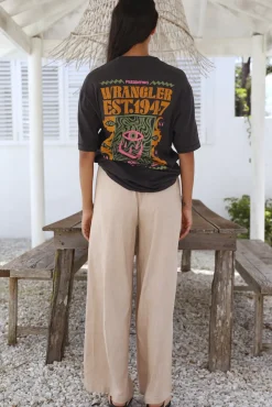 Pants>Hello Molly Tangerine Twist Pants Beige