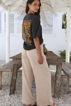 Pants>Hello Molly Tangerine Twist Pants Beige