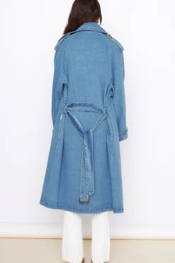 Jackets|Cropped>Hello Molly Tell The World Jacket Denim