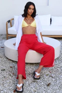 Pants>Hello Molly The Open Road Pants Red