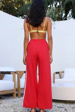 Pants>Hello Molly The Open Road Pants Red