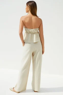 Two-Piece Pants Set>Hello Molly The Sundrift Set Beige